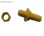 Подробнее... Переходник выпускной с гайкой (пластик)